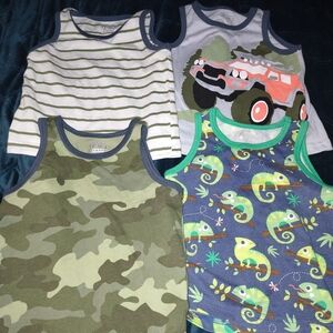 The Children's Place Lot Of 4 Tanktops